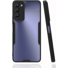 Hobilinka  Tecno Camon 18 Kılıf Platin Silikon - Siyah