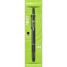 Scrikss Versatil Kalem 0.5 mm Twist Yeşil - Siyah