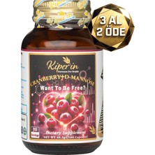 Kiperin Cranberry, D-mannoz, C Vitamin - Idrar Yolu Sağlığı (60Kapsül & 1400mg)