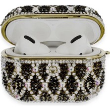 Hobilinka  Airpods Pro 2 (2.nesil) Klor Taşlı Kılıf - Desen 3