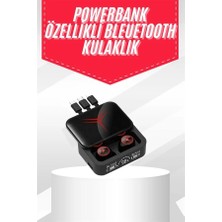 Hobilinka Tws Powerbank Kutulu Dijital Göstergeli Bluetooth Kulaklık Kablosuz Kulakiçi Kulaklık