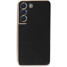 Hobilinka  Samsung Galaxy S21 Kılıf Volet Silikon - Siyah