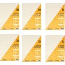 Umur 70 gr A4 Kitap Kağıdı 125 Li 6'lı 210 x 297 mm Yüksek Baskı Kalitesi Ofis ve Ev Kullanımına Uygun