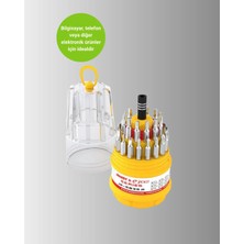 Hobilinka Elektronik Tamir Tornavida Seti Ateşe Dayanıklı ve Ergonomik