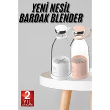 Hobilinka Taşınabilir Kablosuz Şarjlı Kişisel Smoothie El Blender Mini Meyve Sıkacağı