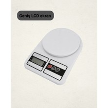 Hobilinka 10 kg Kapasiteli LCD Ekranlı Dijital Mutfak Tartıs