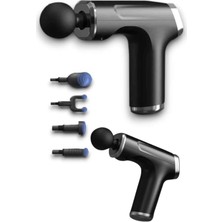 Hobilinka Profesyonel Masaj Tabancası Sporcu Masaj Aleti 4 Başlıklı Şarjlı Titreşimli