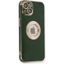 Hobilinka  iPhone 14 Plus Kılıf Store Silikon - Yeşil