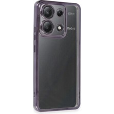 Hobilinka  Xiaomi Poco X6 Kılıf Razer Lensli Silikon - Mor