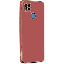 Hobilinka  Xiaomi Redmi 9c Kılıf Volet Silikon - Kırmızı