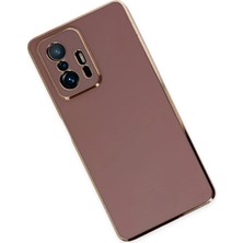 Hobilinka  Xiaomi Mi 11T Pro Kılıf Volet Silikon - Kırmızı