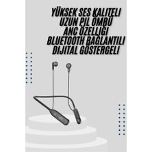 Hobilinka Kablolu Kulak Içi Bluetooth Kulaklık 60 Saat Anc Özellikli Boyun Bantlı