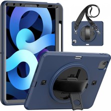 Hobilinka  iPad Pro 11 (2020) Kılıf Strap-C Otterbox Tablet Kapak - Lacivert