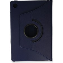 Hobilinka  Samsung Galaxy Tab A9 Plus Kılıf 360 Tablet Deri Kılıf - Lacivert