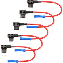 Hobilinka Mini Bıçak Sigorta Çoklayıcı Fuse Tap 5 Adet