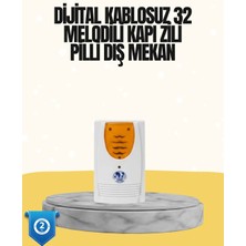 Hobilinka Kablosuz Kapı Zili Düzenli ve Konforlu Yaşam Alanları Için