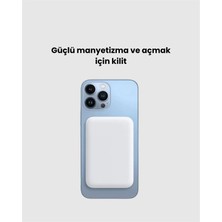Hobilinka Magsafe Manyetik Powerbank – iPhone Için Hızlı, Kablosuz ve Güvenli Şarj