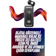 Hobilinka Makaralı Bluetooth Kulaklık Telefon Uyumlu Makaralı Tf Kart Girişli Güç Göstergeli
