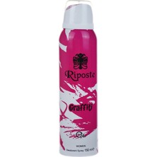 Hobilinka Riposte 24 Saat Etkili Kadın Deodorant -  Graffiti - 150 ml