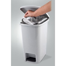 Hobilinka Slim Pedallı Çöp Kovası 15 Lt. ROYALEKS-M1052