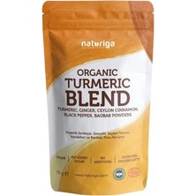 Naturiga Organik Zerdeçallı Karışımı - Altın Süt Karışımı 75 gr