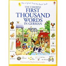 Usborne İlk Bin Kelime: Almanca Yazar Kolektif 64 Sayfa Ciltsiz Normal Boy Ürün