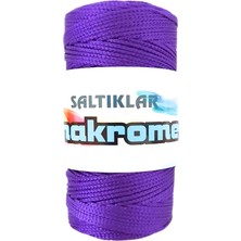 Hobilinka 1 Adet Polyester Makrome Ipi 4250 Mor 100 gr