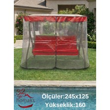 HOMAKS Salıncak Koruma Örtüsü (245x125) Şeffaf
