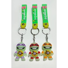 Hobilinka Fosforlu Kaplumbağa Silikon Anahtarlık