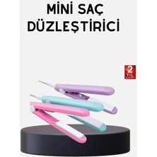 Hobilinka Seyahat Tipi Mini Saç Düzleştirici – Seramik Kaplama, Hızlı Isınma, Kompakt Tasarım