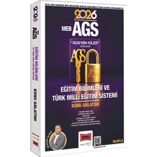 Yargı Yayınevi 2026 Meb Ags Anahtarı Eğitim Bilimleri ve Türk Milli Eğitim Sistemi Konu Anlatımı Modül 2