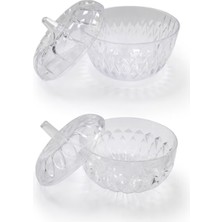 Hobilinka 2'li Mika Dekoratif Şekerlik Lokumluk Seti