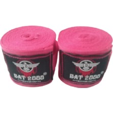 Feyza Design Pembe Boks Bandajı 3,5 Metre, Kick ve Muay Thai Için