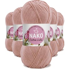 Hobilinka 5 Adet Cotton Lüks Yelek Tunik Kazak Bluz Hırka Ipi Yünü Pudra 97545