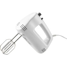 Hobilinka Paslanmaz Çelik Çırpıcılı El Mikseri 250W Çok Kademeli Mutfak Mikseri