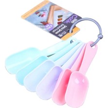 Hobilinka 6'lı Plastik Baharat Kaşığı ROYALEKS-68365