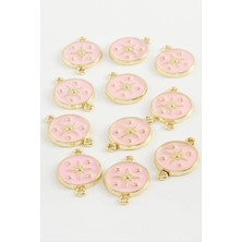 Hobilinka Yıldız Tek Kulplu Mineli Bileklik ve Kolye Ucu Aparatı 1 Adet