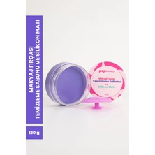 Pop Beauty 120 GR Makyaj Fırçasını Temizleme Sabunu ve Silikon Matı Cilt Sağlığı İçin Özel Formül