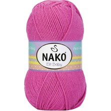 Hobilinka 1 Adet Elite Baby El Örgü Ipi Tüylenmeyen Bebek Yünü Çöl Gülü 5278