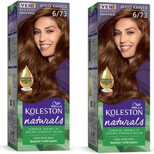 Hobilinka Naturals Saç Boyası Ayışığı Kahvesi 6/73 2x Paket