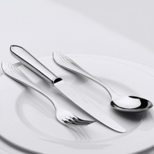 Jumbo 4100 12 Kişilik 84 Parça Çatal Kaşık Bıçak Seti