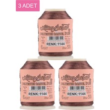 Hobilinka 3 Adet Altınbaşak Oya ve Dantel Ipi 20 gr - Royaleks - No: 1144