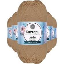 Hobilinka 5 Adet Lotus Bikini Büstiyer Bluz Örgü Ipi  K837 Ten