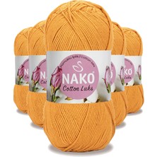 Hobilinka 5 Adet Cotton Lüks Yelek Tunik Kazak Bluz Hırka Ipi Yünü Koyu Sarı 97553