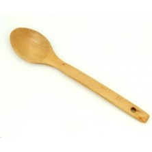 Hobilinka Balsa BLS-028A Ahşap Yemek Servis Kaşığı 23 cm