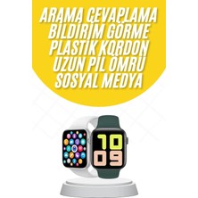 Hobilinka Akıllı Saat Uyku ve Sağlık Takibi Arama Cevaplama 44 mm Amoled Ekran
