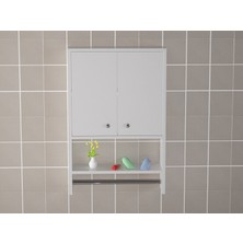 Dekorister Vira Banyo Dolabı Beyaz