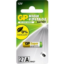 Hobilinka Gp 27A 12V Alkalin Spesifik Araç Kumanda Pili GP27A-C5