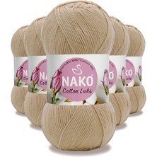 Hobilinka 5 Adet Cotton Lüks Yelek Tunik Kazak Bluz Hırka Ipi Yünü Camel 97582