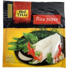 Real Thai 100 gr Pirinç Yufkası Yüksek Proteinli Sağlıklı Beslenme İçin Tayland Menşeli